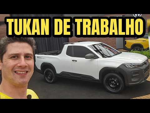 TUKAN ROBUST, a versão de trabalho da nova picape da Volkswagen // Caçador de Carros