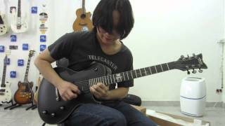 Video thumbnail for Schecter Blackjack SLS Solo 6 Active Guitar Drive Sound by chatreeo