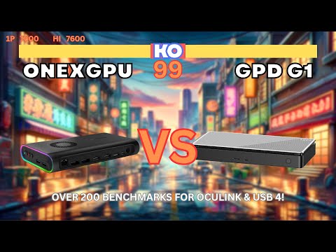 Ultimate Battle: ONEXGPU vs. GPD G1 eGPU docking stations