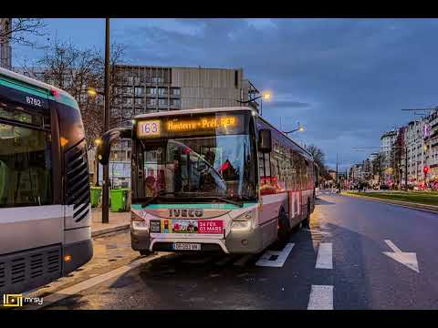 Les ligne de bus Ratp de 101 à 199