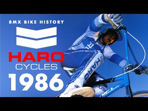 1986 Haro Freestyle and Race Bikes - BMX Bike History