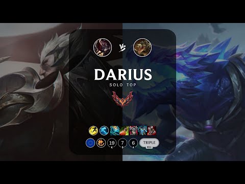 Darius Top vs Renekton - EUW Grandmaster Patch 13.16