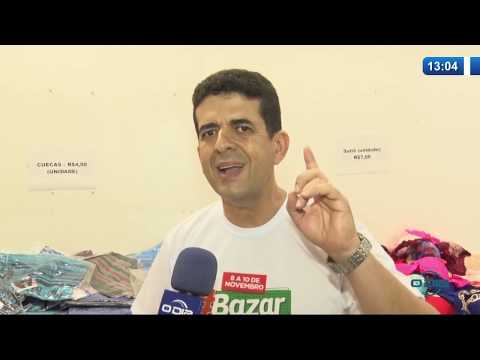 O DIA NEWS 08.11.2019  Bazar beneficente com produtos apreendidos pela Receita Federal