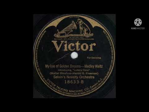 Ben Selvin's Novelty Orchestra My Isle of Golden Dreams 1919 (Victor 18633-B)