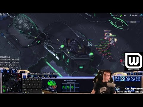 Winter(Protoss) vs Polt(Terran) - If you come at the king...