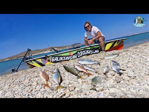 NEW GENERATION FISHING CANOE!! WE FISHED WITH A BROLIK IN FOÇA!!