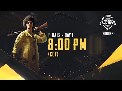 [EN] PMCO Europe Finals Day 1 | Spring Split | PUBG MOBILE CLUB OPEN 2020