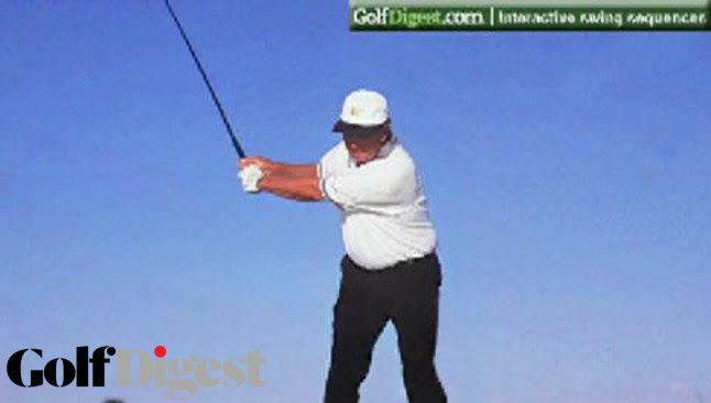 Jack Nicklaus' Signature Face-on Swing-Classic Swing Sequences