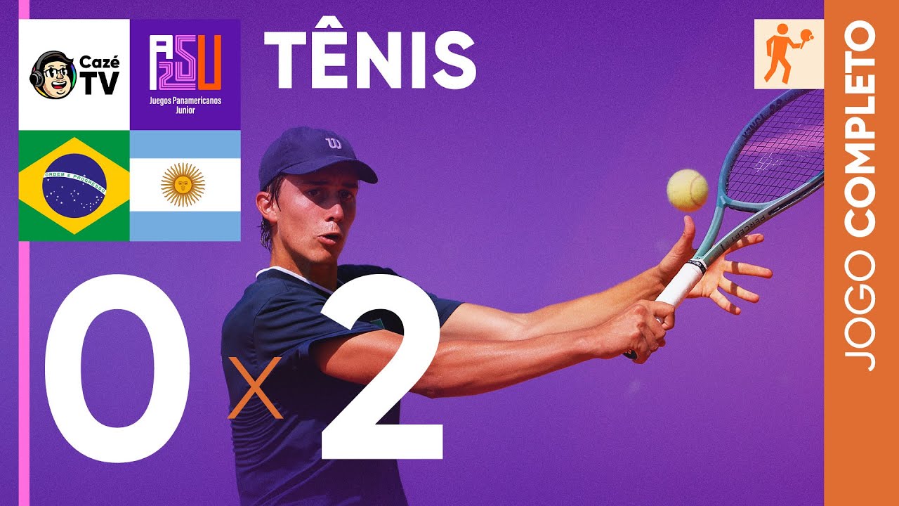 TÊNIS: JOGOS PAN-AMERICANOS JÚNIOR ASSUNÇÃO 2025