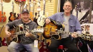 Bruce Forman and Josh Smith playing 2 Gibson Super 400s