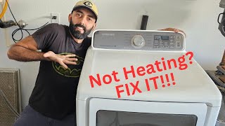 Troubleshooting and Fixing a Samsung Dryer That Is Not Heating