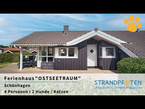 Ferienhaus mit Hund + Katze I Schönhagen I Ostsee I Ferienhaus "Ostseetraum" I STRANDPFOTEN