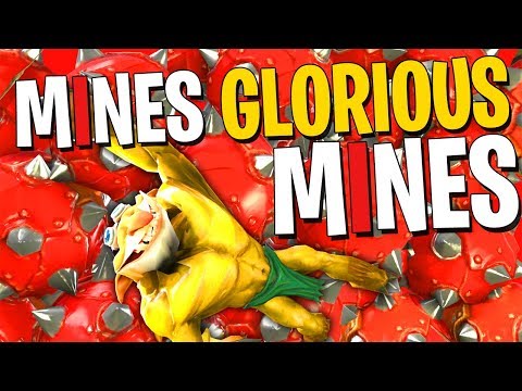 Mines Glorious Mines - Techies DotA 2 Funny Moments