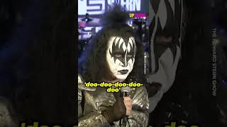 Gene Simmons hablando sobre I Was made for loving you #rock #kiss kiss