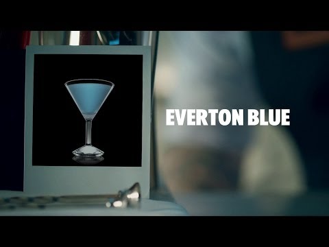 EVERTON BLUE DRINK RECIPE - HOW TO MIX