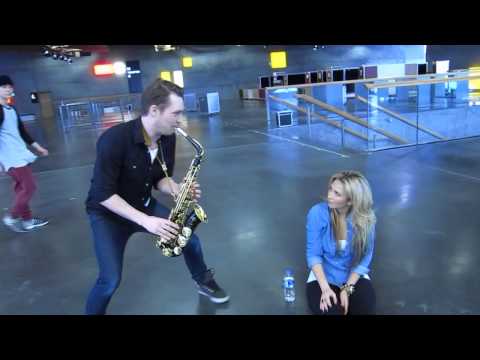 Natascha Bessez and Michael Rune- Behind The Scenes- 'Wanna Be Loved' -DMGP Performance 2014