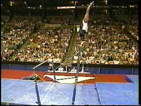 Dominique Dawes Uneven Bars - 2000 US Olympic Trials Day 1