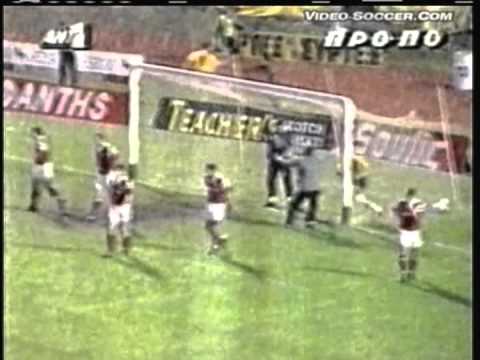 1991 (November 6) AEK Athens (Greece) 2-Spartak Moscow (Russia) 1 (UEFA Cup)