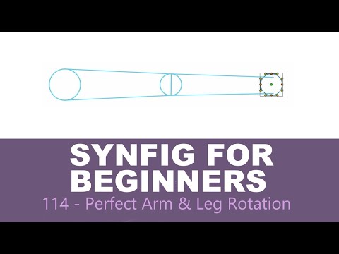 Synfig for beginners: 114 - Perfect Arm & Leg Rotation