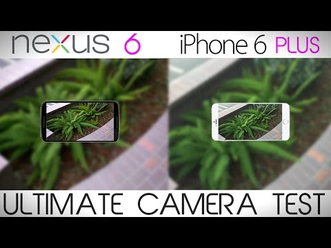 Nexus 6 vs iPhone 6 Plus - Camera Comparison Test