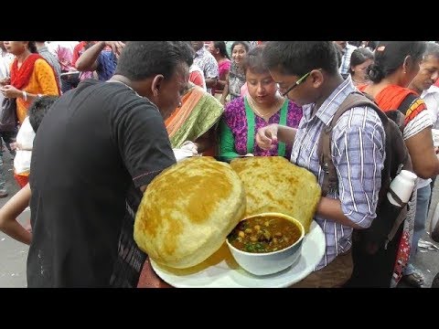 Enjoy Fast Food Only Fast Food in Kolkata Street | Busy Shopping Time Food in Indian Street Video