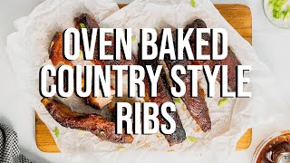 Oven Baked Country Style Pork Ribs