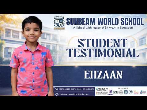 Student Testimonial — Sunbeam World School