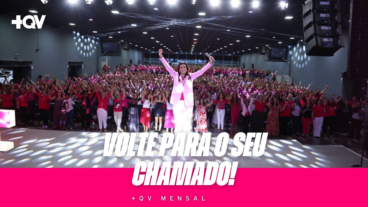 REUNIÃO MENSAL +QV | CHAMADO | BISPA SONIA HERNANDES E BISPA FERNANDA HERNANDES