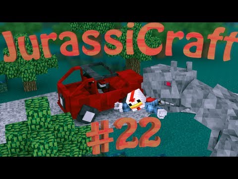 "CANNIBAL SPINOSAURUS" Minecraft Jurassic Craft Ep 22