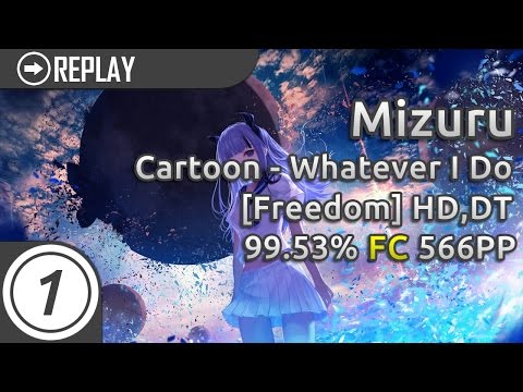 Mizuru | Cartoon - Whatever I Do (feat. Kostja) [Freedom] +HD,DT | 99.53% 566pp #2