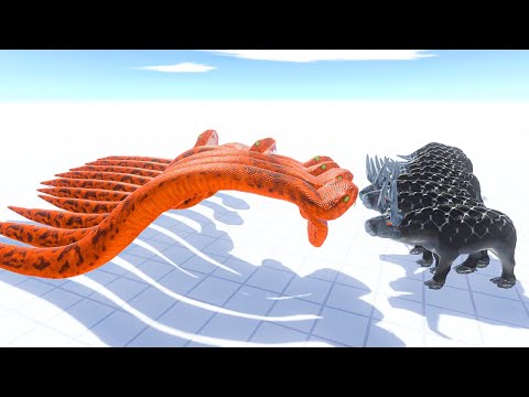 10v10 GORGON vs OTHER UNITS - Animal Revolt Battle Simulator