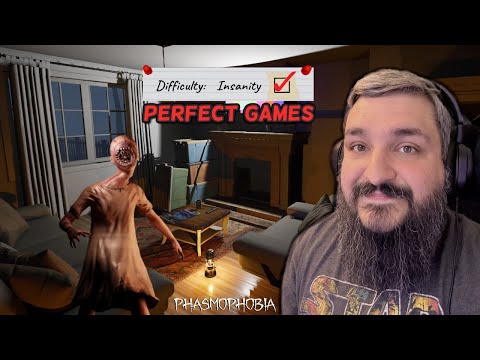 Getting Perfect Games on Insanity Difficulty! | Phasmophobia