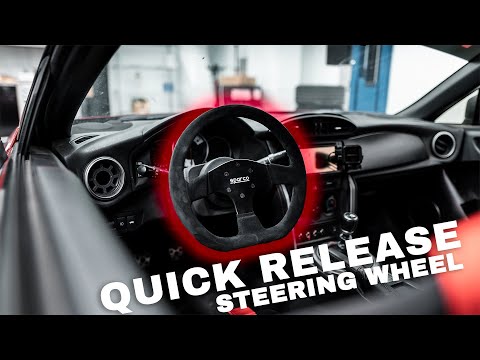 Sparco Quick Release Steering Wheel Install