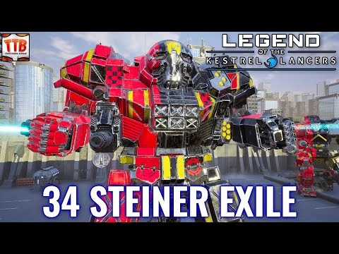 Davion Defense Support! - 34 Steiner Exile - Modded Mechwarrior 5:Mercenaries DLC