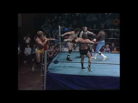 Paul Orndorff Bob Orton vs. Junkyard Dog Mike George - 1/20/1982 - MSW
