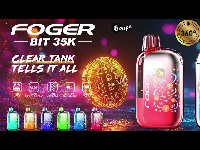 Foger Bit 35K Disposable Vape (5%, 35000 Puffs)  EightVape