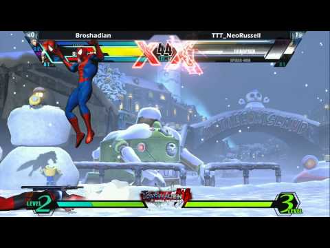 Toryuken 3 Day 1 - UMVC3 - Broshadian vs TTT_Neorussell
