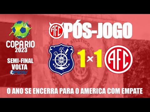 Pós-Jogo Copa Rio: Olaria 1x1 America