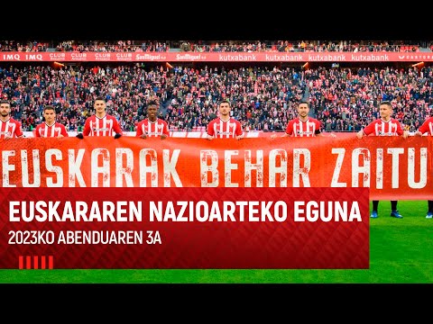 Imagen de portada del video Día Internacional del Euskera I Athletic Club