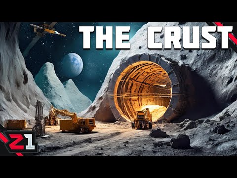 Running A Lunar Mining Base ! The Crust FREE DEMO First Look