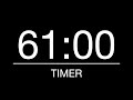 61 Minutes Timer/Countdown with Alarm - 1 Hour 1 Minute