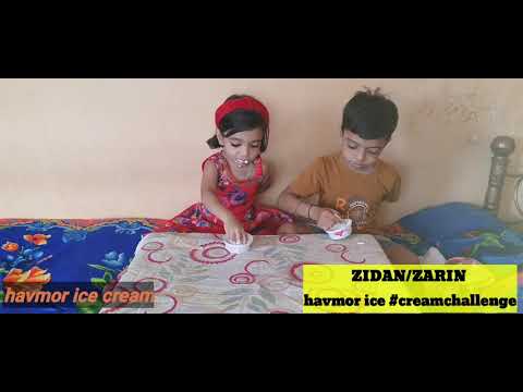 Havmor ice cream challenge | zidan/Zarin #icecreamchallenge