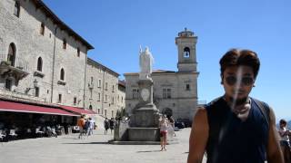 アキーラさん訪問①サンマリノ・ティターノ山頂の城塞!Citadel,San-Marino