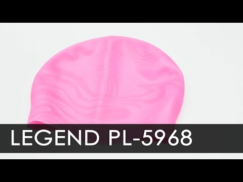 Шапочка для плавания LEGEND PL-5968 Волна