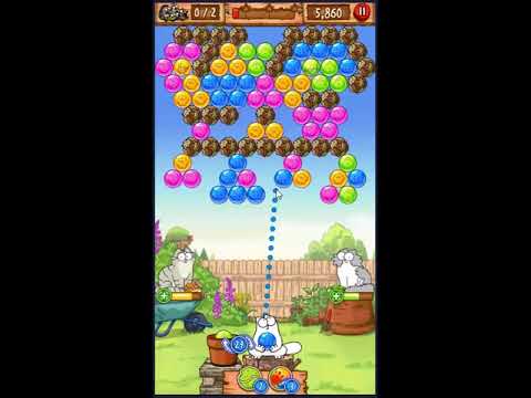 Simon's Cat Pop Time Level 21 - NO BOOSTERS 😺 | SKILLGAMING ✔️