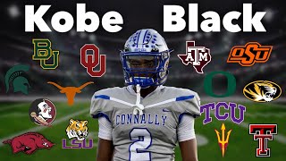 #1 Ranked Cornerback in Texas! Kobe Black Highlights Reaction!