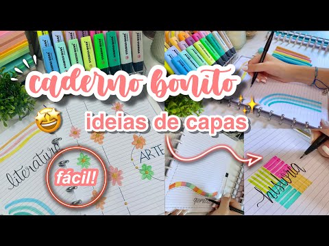 Beautiful and Organized Notebook: Ideas for Subject Covers | My School Supplies 2026