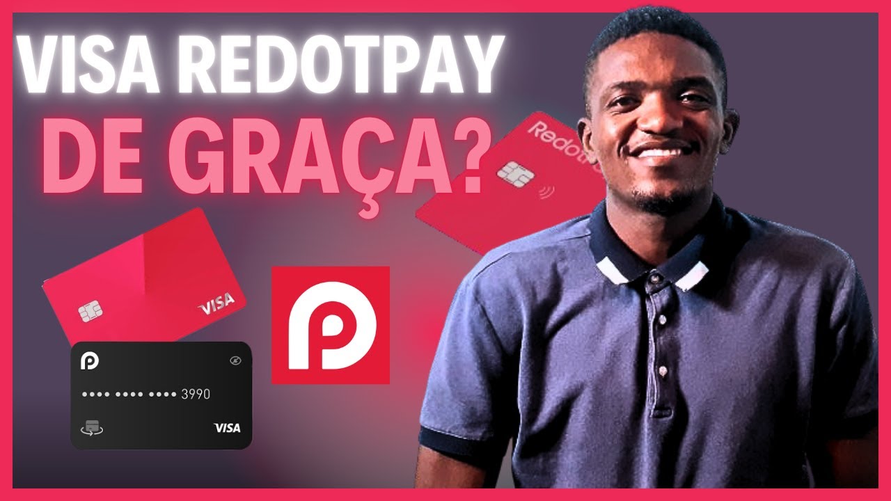 Como Ativar o Cartão Visa RedotPay de Graça Passo a Passo
