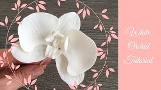 WHITE ORCHID TUTORIAL | By Ilona Deakin Tiers Of Happiness