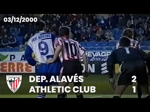 ⚽️ [Liga 00/01] J13 I Dep. Alaves 2 - Athletic Club 1 I LABURPENA